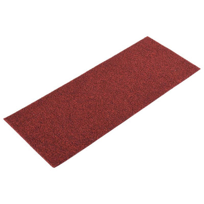 Itsekiinnittyvät porrasmatot suorakaide 15 kpl 60x25cm punainen