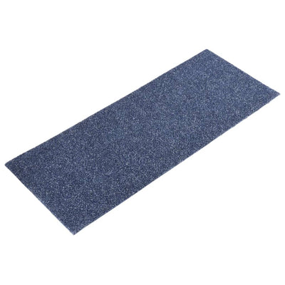 Itsekiinnittyvät porrasmatot suorakaide 15 kpl 60x25 cm sininen
