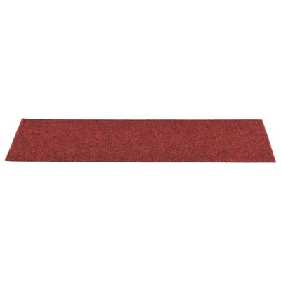 Itsekiinnittyvät porrasmatot suorakaide 15 kpl 76x20cm punainen