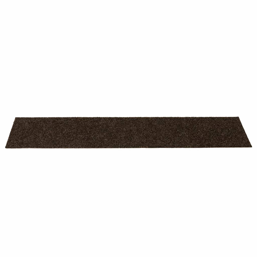 Itsekiinnittyvät ruskeat porrasmatot Nicolau 76x20cm (15 kpl)