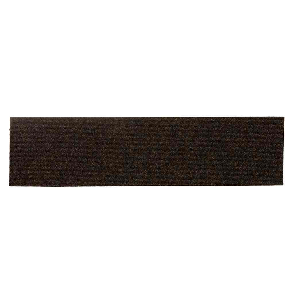 Itsekiinnittyvät ruskeat porrasmatot Nicolau 76x20cm (15 kpl)