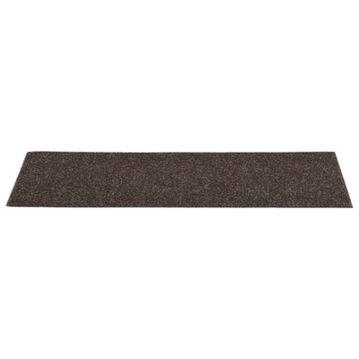 Itsekiinnittyvät porrasmatot suorakaide 15 kpl 76x20 cm ruskea