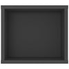 Seinäkiinnitettävä TV-taso harmaa 100x30x26,5 cm tekninen puu