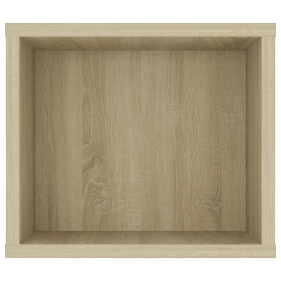 Seinäkiinnitettävä TV-taso Sonoma 100x30x26,5 cm tekninen puu