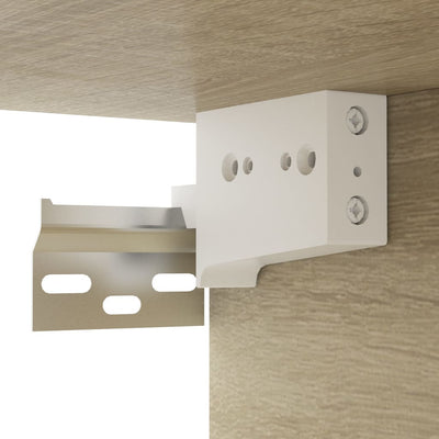 Seinäkiinnitettävä tv-taso sonoma Janza 100x30x26,5cm (puinen)