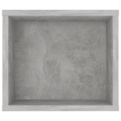 Seinäkiinnitettävä TV-taso betoninharm. 100x30x26,5cm puu
