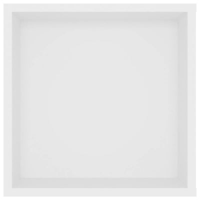 Valkoinen seinäkiinnitettävä tv-taso Carmenica 102x35x35cm (puinen)