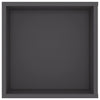 Seinäkiinnitettävä TV-taso harmaa 102x35x35 cm tekninen puu