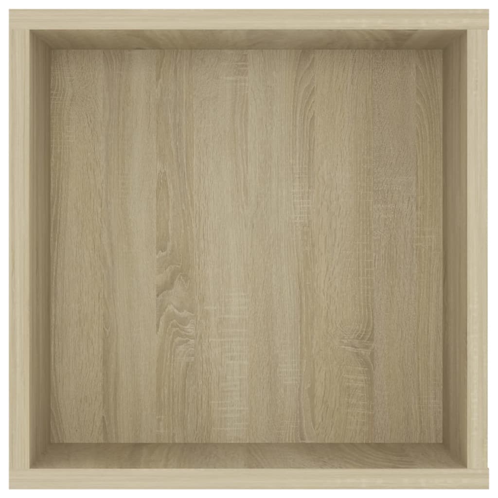 Seinäkiinnitettävä TV-taso Sonoma 102x35x35 cm tekninen puu