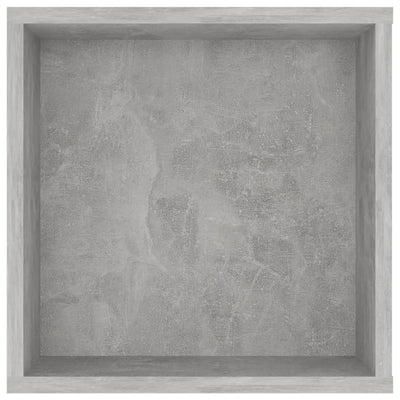 Seinäkiinnitettävä TV-taso betoninharmaa 102x35x35cm puu