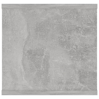Seinähylly betoninharmaa 102x30x29 cm tekninen puu