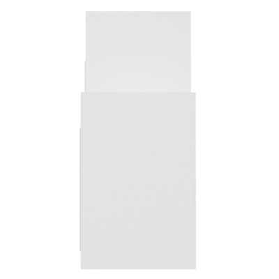 Valkoinen sivukaappi Vrinceanu 60x26x60cm (puinen)