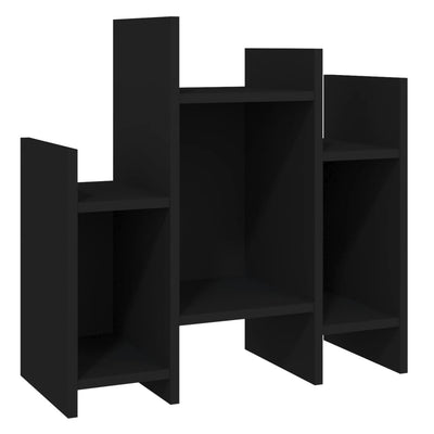 Sivukaappi musta 60x26x60 cm tekninen puu