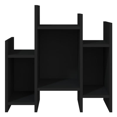Sivukaappi musta 60x26x60 cm tekninen puu