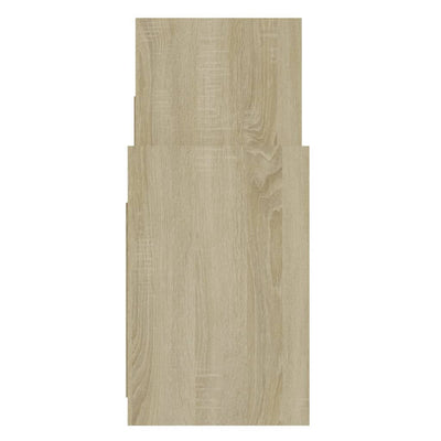 Sivukaappi Sonoma-tammi 60x26x60 cm tekninen puu