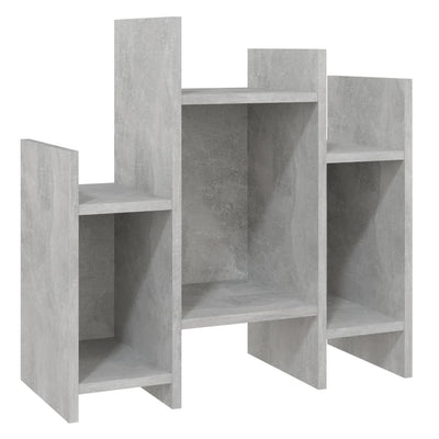Sivukaappi betoninharmaa 60x26x60 cm tekninen puu