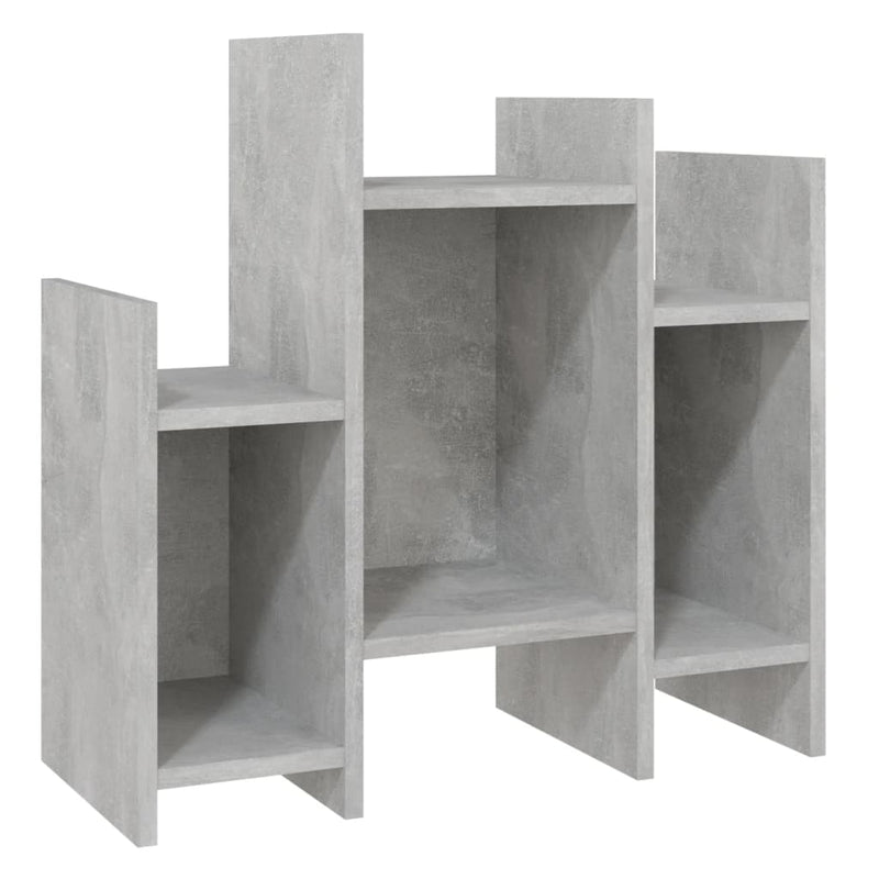 Betoninharmaa sivukaappi Vrinceanu 60x26x60cm (puinen)