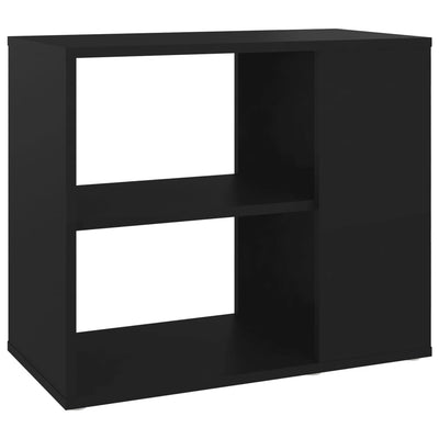 Sivukaappi musta 60x30x50 cm lastulevy