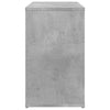 Sivukaappi betoninharmaa 60x30x50 cm tekninen puu