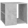 Betoninharmaa sivupöytä Miceanu 50x50x45cm (puinen)