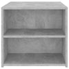 Betoninharmaa sivupöytä Miceanu 50x50x45cm (puinen)