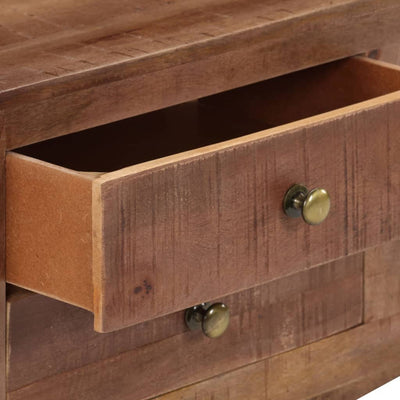 TV-taso 110x30x40 cm karkea mangopuu