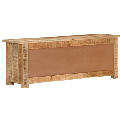 TV-taso 110x30x40 cm karkea mangopuu