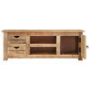TV-taso 110x30x40 cm karkea mangopuu
