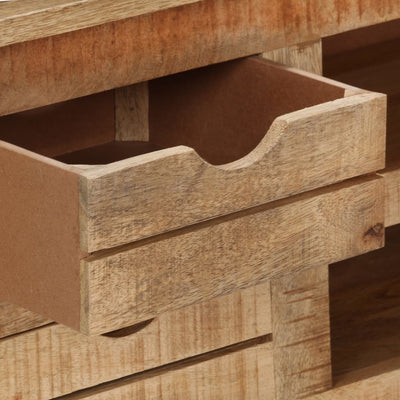 TV-taso 110x30x40 cm karkea mangopuu
