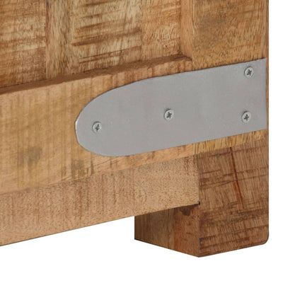 TV-taso 110x30x40 cm karkea mangopuu