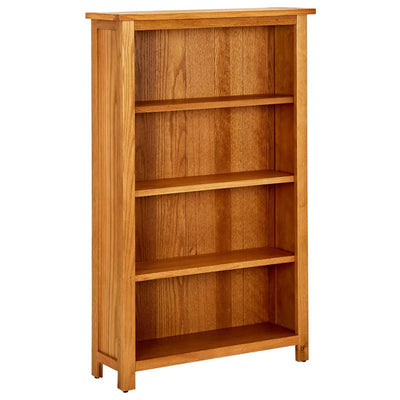 Kirjahylly 4 tasoa 70x22x110 cm täystammi
