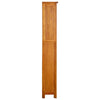 Kirjahylly 5 tasoa 70x22x140 cm täystammi