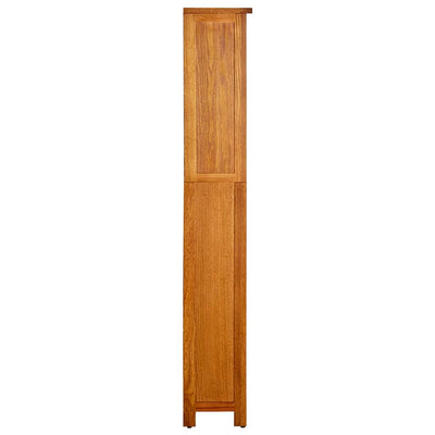 Kirjahylly 5 tasoa 70x22x140 cm täystammi