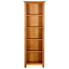 Kirjahylly 5 tasoa 45x22x140 cm täystammi
