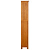Kirjahylly 5 tasoa 45x22x140 cm täystammi