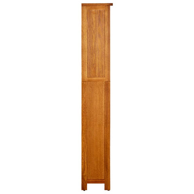 Kirjahylly 5 tasoa 45x22x140 cm täystammi