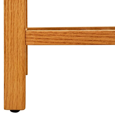 Kenkäteline 5 hyllyä 50x27x100 cm täystammi