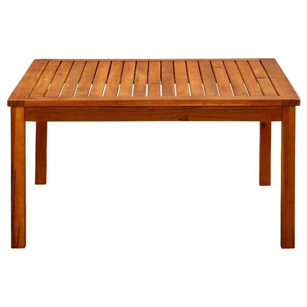 Puutarhan sohvapöytä Meluta 85x85x45cm (akaasiapuu)