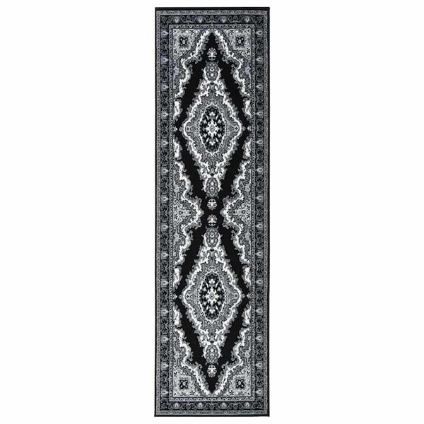 Käytävämatto BCF musta 60x250 cm