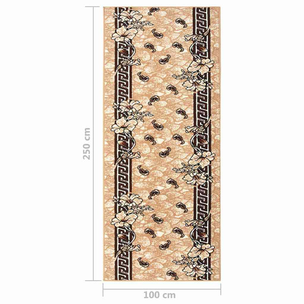 Käytävämatto BCF beige 100x250 cm
