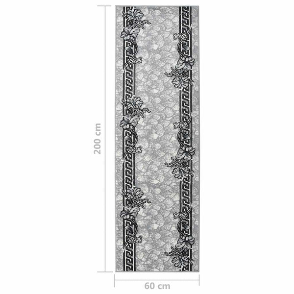Käytävämatto BCF harmaa 60x200 cm
