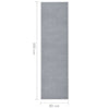 Käytävämatto BCF harmaa 80x300 cm
