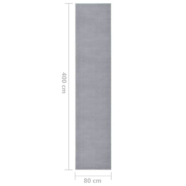 Käytävämatto BCF harmaa 80x400 cm