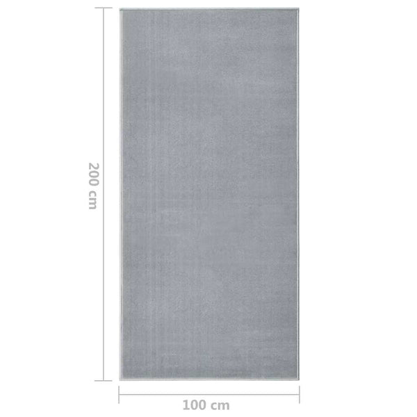 Käytävämatto BCF harmaa 100x200 cm