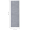 Käytävämatto BCF harmaa 100x300 cm
