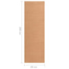 Käytävämatto BCF beige 60x200 cm