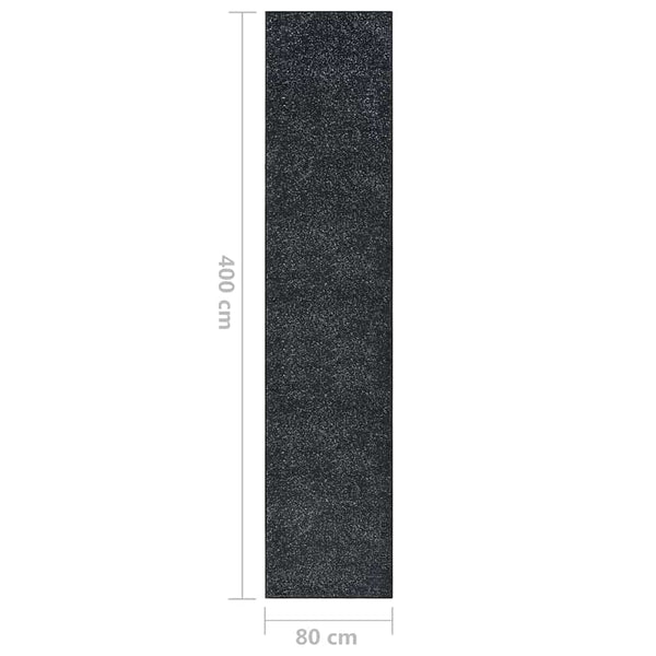 Käytävämatto BCF antrasiitti 80x400 cm