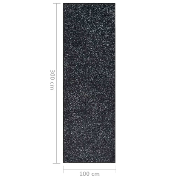 Käytävämatto BCF antrasiitti 100x300 cm