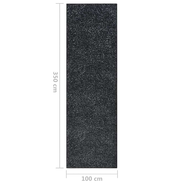 Käytävämatto BCF antrasiitti 100x350 cm