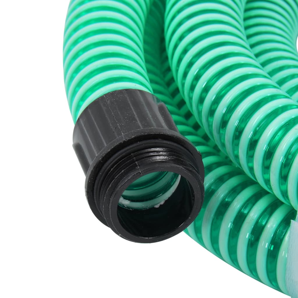 Vihreä imuletku 25 m messinkiliittimillä Lenut (pvc)
